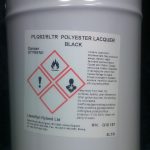 Polyester Lacquer Black